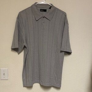 Men's Gray Polo Shirt